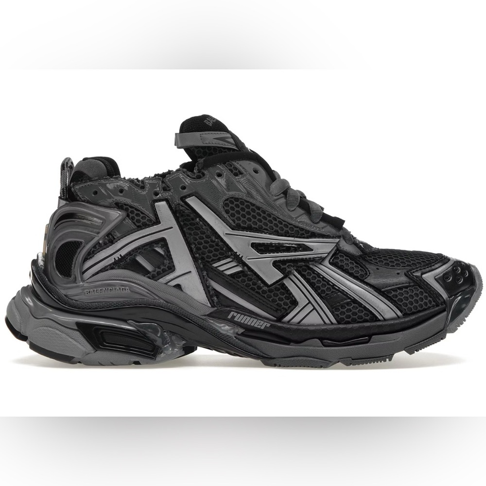 Balenciaga Black and Gray Sneakers